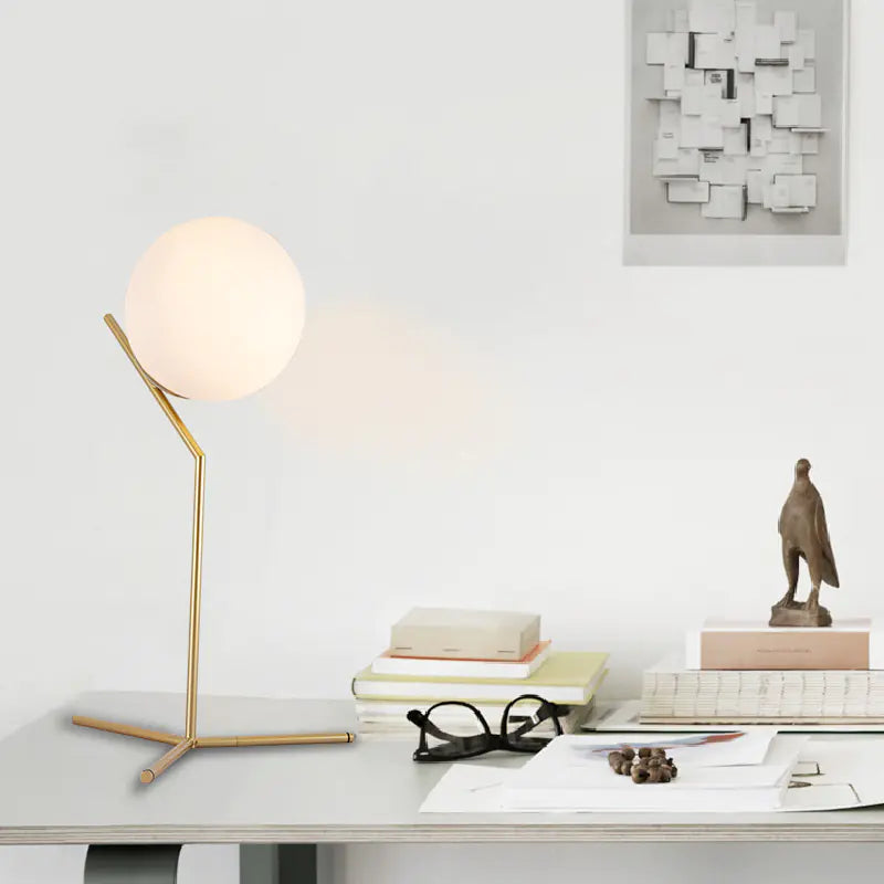 Scandinavian Chic Bedside Lamp - Sleek Reading Light