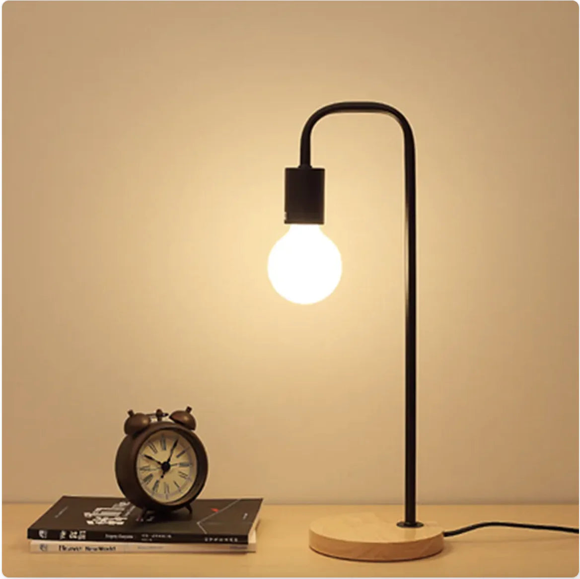 Nordic Glow LED Desk Lamp