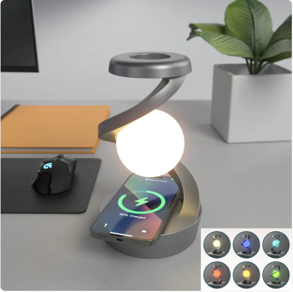 Lunar Glow Rotating Lamp