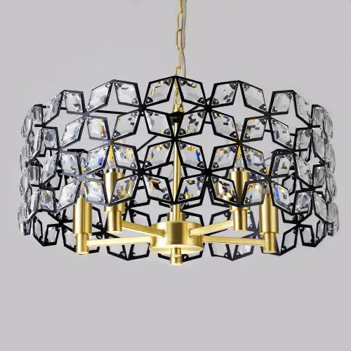 Elegant Round Crystal Chandelier for Chic Home Decor