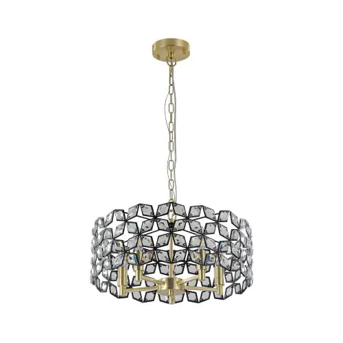 Elegant Round Crystal Chandelier for Chic Home Decor