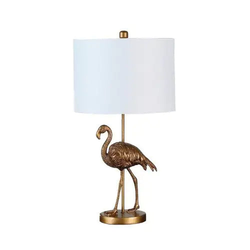 Golden Flamingo Chic Table Lamp